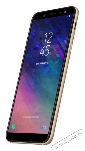 SAMSUNG Galaxy A6 (2018) (SM-A600FZDNXEH) Dual SIM okostelefon - arany Egyéb - Nem forgalmazzuk ! - 338496