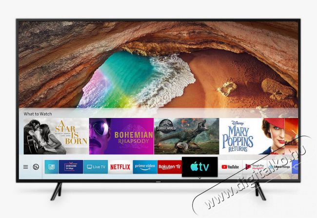 SAMSUNG QE82Q60R 4K UHD Smart QLED televízió Televíziók - LED televízió - UHD 4K felbontású - 351203