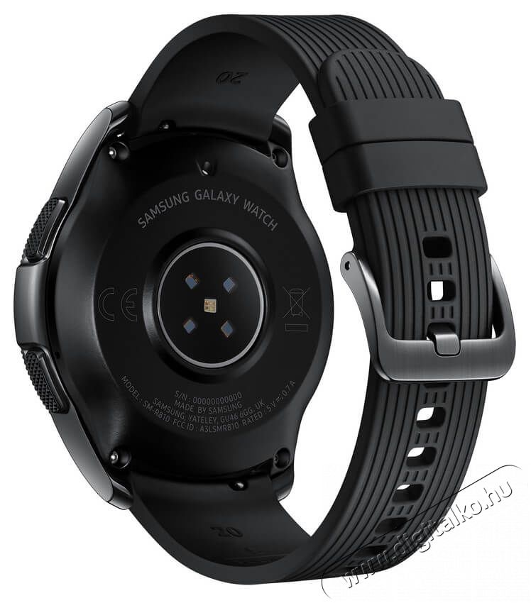SAMSUNG SM-R810NZKAXEH Galaxy Watch okosóra - fekete Mobil / Kommunikáció / Smart - Okos eszköz - Okosóra - 355217