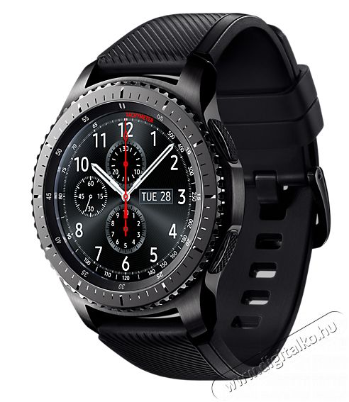 SAMSUNG Gear S3 Frontier R760 (SM-R760NDAA) okosóra - fekete Mobil / Kommunikáció / Smart - Okos eszköz - Okosóra - 312937