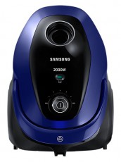 SAMSUNG VC07M25E0WB/GE porzsákos porszívó - kék Háztartás / Otthon / Kültér - Porszívó / takarítógép - Porzsákos porszívó - 316840