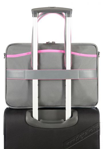 Samsonite NEFTI BAILHANDLE 15.6 kőszürke/fukszia notebook táska Egyéb - Nem forgalmazzuk ! - 326699
