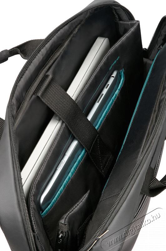 Samsonite QIBYTE OFFICE CASE 15.6 antracit szürke notebook táska Egyéb - Nem forgalmazzuk ! - 326717
