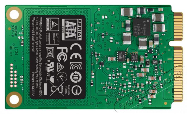 SAMSUNG 860 EVO 1000GB mSATA (MZ-M6E1T0BW) SSD Iroda és számítástechnika - Adattároló / merevlemez - SSD - 334092