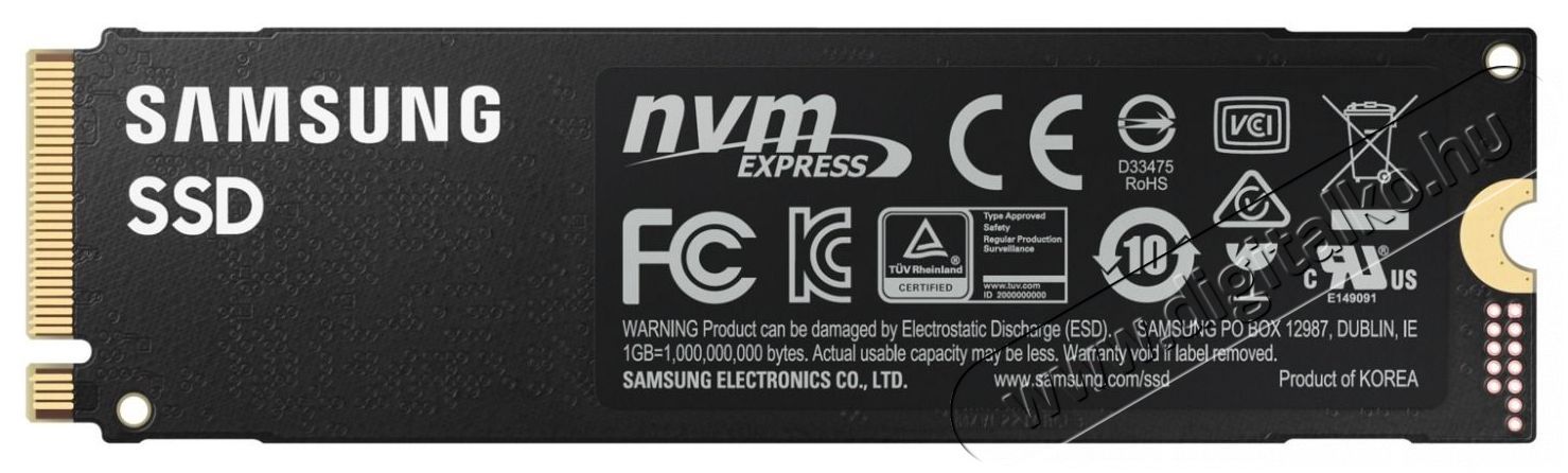 SAMSUNG 1000GB NVMe 1.3c M.2 2280 980 PRO (MZ-V8P1T0BW) SSD Egyéb - Nem forgalmazzuk ! - 369770