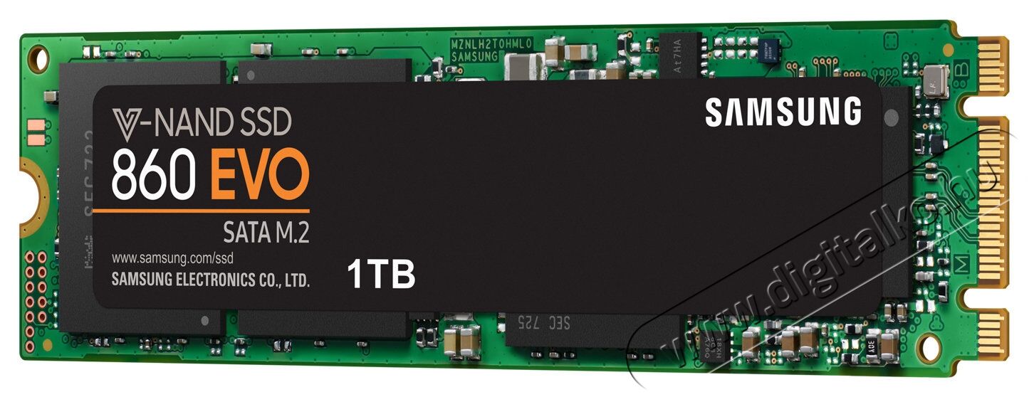 SAMSUNG 860 EVO 1000GB M.2 SATA (MZ-N6E1T0BW) SSD Iroda és számítástechnika - Adattároló / merevlemez - SSD - 334094