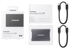 SAMSUNG 1000GB USB 3.2 (MU-PC1T0T/WW) szürke T7 külső SSD Egyéb - Nem forgalmazzuk ! - 369777