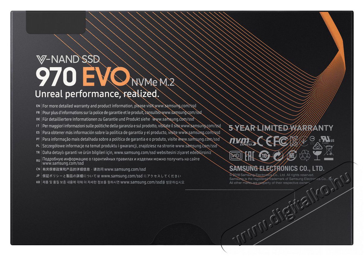 SAMSUNG 970 EVO 2000GB NVMe M.2 2280 (MZ-V7E2T0BW) SSD Egyéb - Nem forgalmazzuk ! - 339637