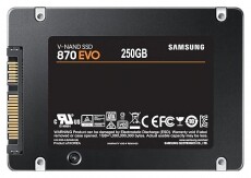 SAMSUNG MZ-77E250B/EU 250GB SATA3 2,5 870 EVO SSD Egyéb - Nem forgalmazzuk ! - 369800
