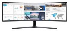 SAMSUNG LC49J890DKUXEN Ultrawide 4K LED ívelt kijelzős monitor Iroda és számítástechnika - Monitor - 21:9 Ultrawide monitor - 339643