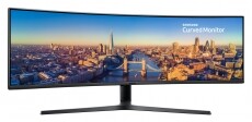 SAMSUNG LC49J890DKUXEN Ultrawide 4K LED ívelt kijelzős monitor Iroda és számítástechnika - Monitor - 21:9 Ultrawide monitor - 339643