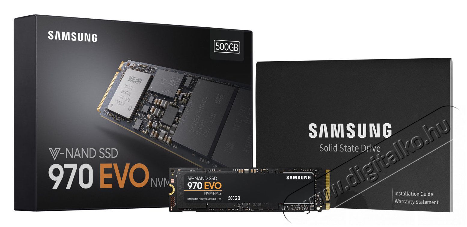 SAMSUNG 970 EVO 500GB NVMe M.2 2280 (MZ-V7E500BW) SSD Egyéb - Nem forgalmazzuk ! - 339646