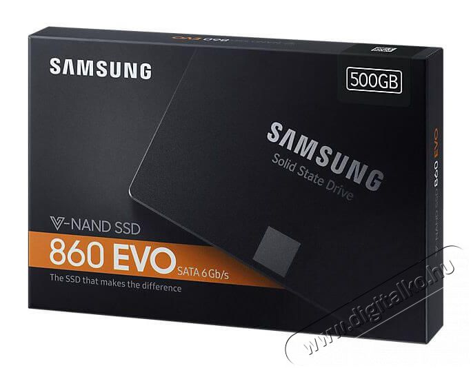 SAMSUNG 860 EVO Basic 500GB (MZ-76E500B/EU) SSD Egyéb - Nem forgalmazzuk ! - 334110