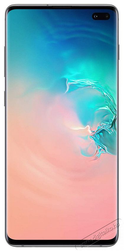 SAMSUNG Galaxy S10+ 128GB Dual SIM (SM-G975FZWDXEH) okostelefon - fehér Mobil / Kommunikáció / Smart - Okostelefon - Android - 350207