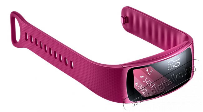 SAMSUNG Gear Fit 2 (SM-R3600ZIAXEH) aktivitást mérő karpánt - pink Háztartás / Otthon / Kültér - Óra - Sport / pulzusmérő óra - 312923