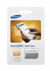 SAMSUNG microSD 128GB Evo Pro UHS-I:1 MB-MP128D/EU Memória kártya / Pendrive - MicroSD / MicroSDHC kártya - 302747