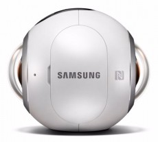 SAMSUNG Gear 360 (SM-C200NZW) akció kamera Fényképezőgép / kamera - Sport kamera - 4K felbontású - 307929