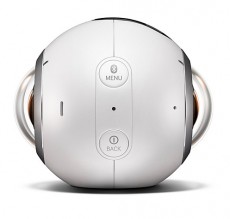 SAMSUNG Gear 360 (SM-C200NZWAXEH) kamera  Fényképezőgép / kamera - Sport kamera - 4K felbontású - 318482