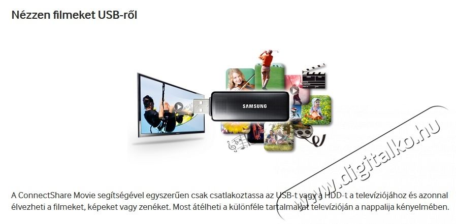 SAMSUNG UE22H5000AW Telev&iacute;zi&oacute;k - LED telev&iacute;zi&oacute; - 1080p Full HD felbont&aacute;s&uacute; - 277572
