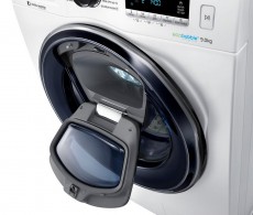 SAMSUNG WW90K6414QW/LE elöltöltős mosógép Háztartás / Otthon / Kültér - Mosógép / szárítógép - Elöltöltős normál (60cm-ig) mosógép - 339498