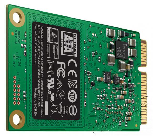 SAMSUNG 860 EVO 1000GB mSATA (MZ-M6E1T0BW) SSD Iroda és számítástechnika - Adattároló / merevlemez - SSD - 334092
