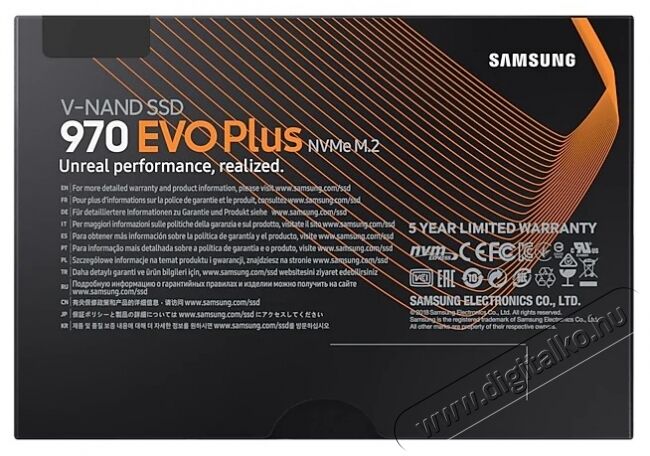 SAMSUNG MZ-V7S1T0BW 970 EVO Plus1TB NVMe 1.3 M.2 SSD Egyéb - Nem forgalmazzuk ! - 369769