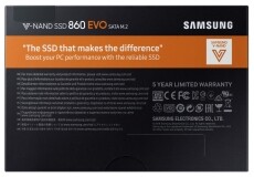 SAMSUNG 860 EVO 1000GB M.2 SATA (MZ-N6E1T0BW) SSD Iroda és számítástechnika - Adattároló / merevlemez - SSD - 334094
