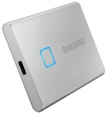 SAMSUNG 1000GB USB 3.2 (MU-PC1T0S/WW) ujjlenyomatolvasós T7 Touch külső SSD - ezüst Egyéb - Nem forgalmazzuk ! - 369776