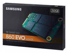 SAMSUNG 860 EVO mSATA 250GB (MZ-M6E250BW) SSD Egyéb - Nem forgalmazzuk ! - 334100