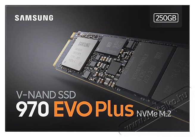 SAMSUNG MZ-V7S250BW 250GB NVMe 1.3 M.2 970 EVO Plus SSD Egyéb - Nem forgalmazzuk ! - 369798