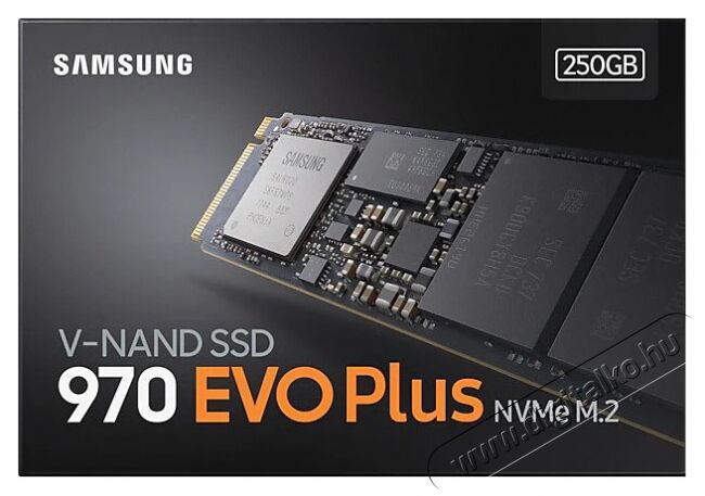 SAMSUNG MZ-V7S250BW 250GB NVMe 1.3 M.2 970 EVO Plus SSD Egyéb - Nem forgalmazzuk ! - 369798