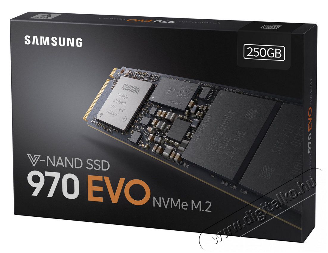 SAMSUNG 250GB NVMe M.2 2280 970 EVO (MZ-V7E250BW) SSD Egyéb - Nem forgalmazzuk ! - 339638