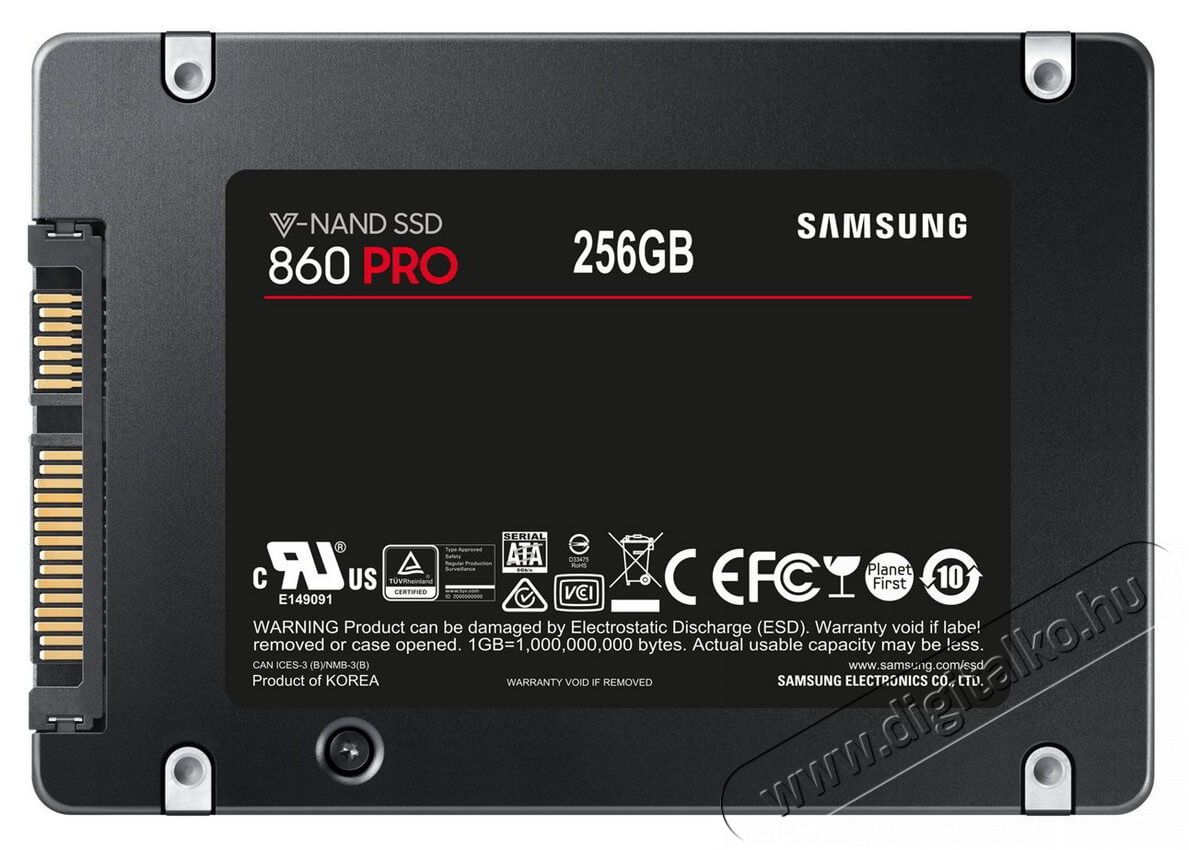 SAMSUNG 860 PRO Basic 256GB (MZ-76P256B/EU) SSD Egyéb - Nem forgalmazzuk ! - 334102