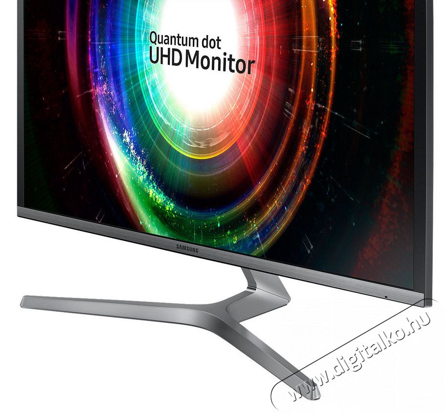 SAMSUNG U28H750UQU UHD QLED monitor Iroda és számítástechnika - Monitor - Monitor - 320592