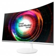 SAMSUNG C32H711QEU WQHD QLED ívelt monitor Iroda és számítástechnika - Monitor - Monitor - 320591