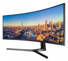 SAMSUNG LC49J890DKUXEN Ultrawide 4K LED ívelt kijelzős monitor Iroda és számítástechnika - Monitor - 21:9 Ultrawide monitor - 339643