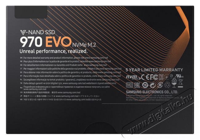 SAMSUNG 970 EVO 500GB NVMe M.2 2280 (MZ-V7E500BW) SSD Egyéb - Nem forgalmazzuk ! - 339646
