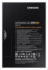 SAMSUNG 500GB SATA3 2,5 870 EVO (MZ-77E500B/EU) SSD Egyéb - Nem forgalmazzuk ! - 369824