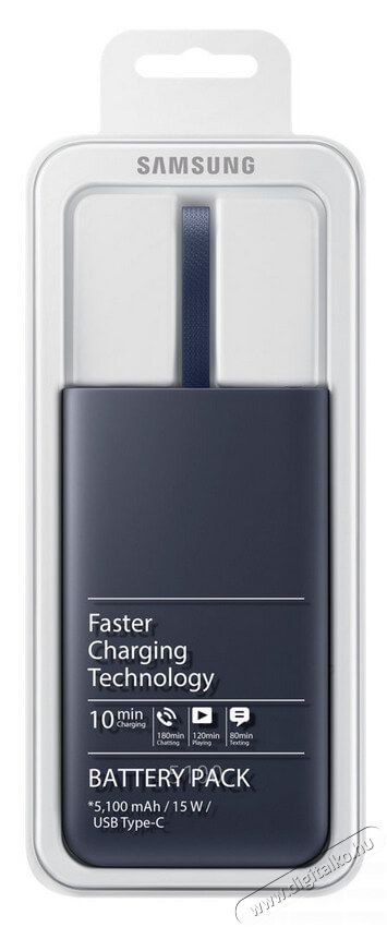 SAMSUNG EB-PG950CNEG Powerbank 5200mAh Type-C - tengerészkék Mobil / Kommunikáció / Smart - Powerbank / Külső akkumulátor és töltő - 321587