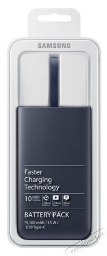 SAMSUNG EB-PG950CNEG Powerbank 5200mAh Type-C - tengerészkék Mobil / Kommunikáció / Smart - Powerbank / Külső akkumulátor és töltő - 321587