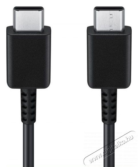 SAMSUNG EP-DA705BBEG Type-C - Type-C kábel, fekete Mobil / Kommunikáció / Smart - Mobiltelefon kiegészítő / tok - Kábel / átalakító - 369840