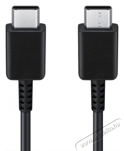 SAMSUNG EP-DA705BBEG Type-C - Type-C kábel, fekete Mobil / Kommunikáció / Smart - Mobiltelefon kiegészítő / tok - Kábel / átalakító - 369840