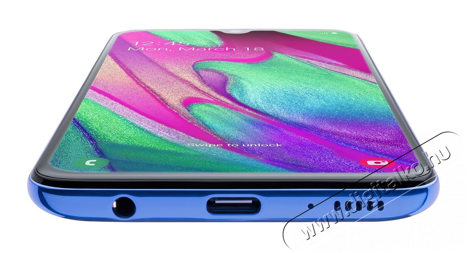 SAMSUNG Galaxy A40 64GB Dual SIM (SM-A405FZBDXEH) okostelefon - kék Egyéb - Nem forgalmazzuk ! - 350216