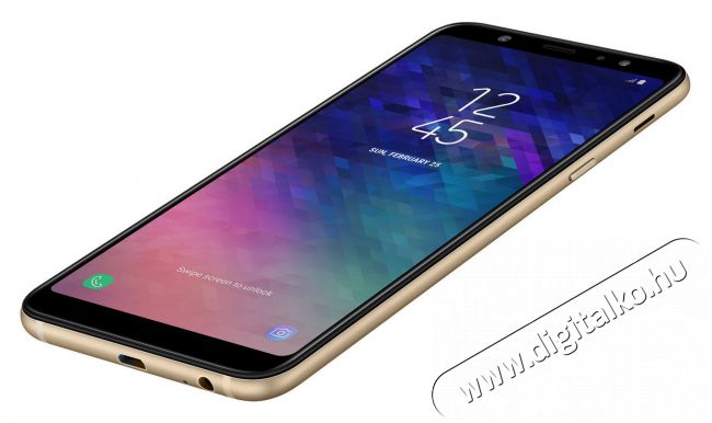 SAMSUNG Galaxy A6+ (2018) (SM-A605FZDNXEH) Dual SIM okostelefon - arany Egyéb - Nem forgalmazzuk ! - 338501