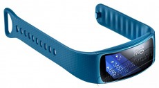 SAMSUNG GEAR FIT 2 - kék (SM-R3600ZBAXEH) Aktivitást mérő karpánt Mobil / Kommunikáció / Smart - Mobiltelefon kiegészítő / tok - Övtáska / karpánt futáshoz - 312921