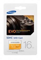 SAMSUNG microSD 16GB Evo UHS-I:1 MB-SP16D/EU Memória kártya / Pendrive - MicroSD / MicroSDHC kártya - 302750