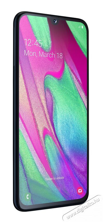 SAMSUNG Galaxy A40 64GB Dual SIM (SM-A405FZKDXEH) okostelefon - fekete Egyéb - Nem forgalmazzuk ! - 350215