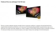 SAMSUNG UE40H5000AW Telev&iacute;zi&oacute;k - LED telev&iacute;zi&oacute; - 1080p Full HD felbont&aacute;s&uacute; - 277585