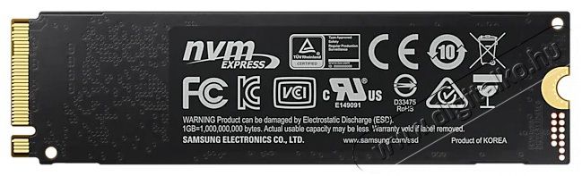SAMSUNG MZ-V7S1T0BW 970 EVO Plus1TB NVMe 1.3 M.2 SSD Egyéb - Nem forgalmazzuk ! - 369769