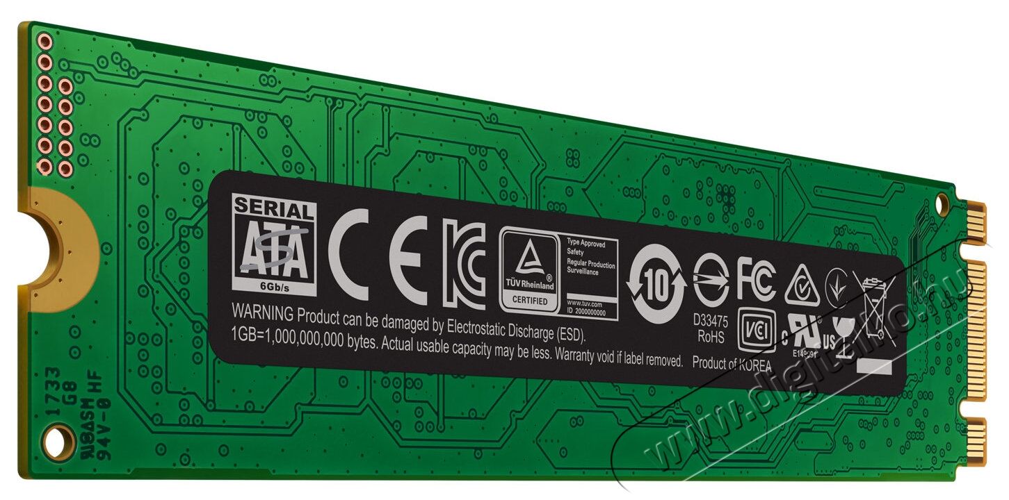 SAMSUNG 860 EVO 1000GB M.2 SATA (MZ-N6E1T0BW) SSD Iroda és számítástechnika - Adattároló / merevlemez - SSD - 334094